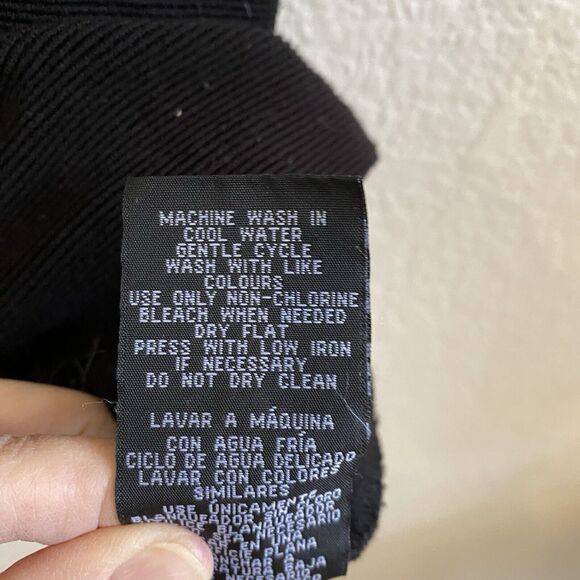 Mario Serrani Italy Women's Black Textured Knit Travel Career Dress Sz XL - Picture 6 of 9